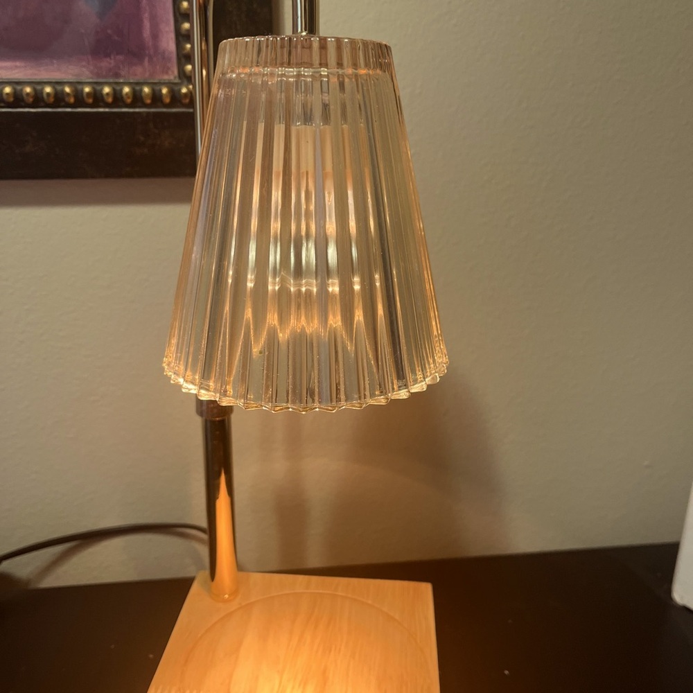 Candle warmer lamp with timer